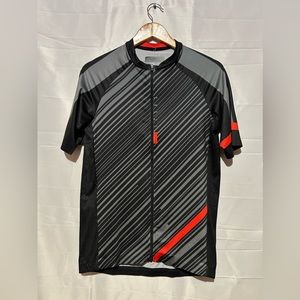 Cheji men’s cycling jersey short sleeve black  size 3XL NWT.